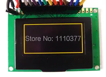 1.55 colių 8 bitų SPI I2C 20PIN Baltas OLED LCD Modulis SSD1305 Ratai SSD 128*64