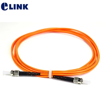 10vnt ST-ST fiber optic patch cord 1M 2M 3M 5M-7M 10M Simplex Multimode kabelis ST/UPC optinio pluošto jumper MM SX nemokamas pristatymas