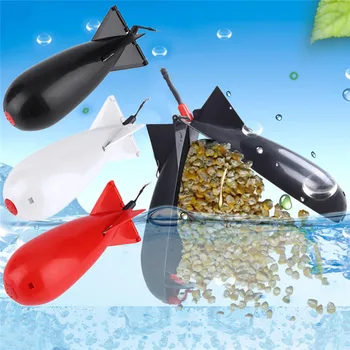 1PCS Karpių Žvejybos Raketos Bomba Spomb Žvejybos Reikmenys Raketų Finansuojančiojo Plaukti Pritraukti Konteinerių Lizdus, Žvejybos Įrankiai, Reikmenys
