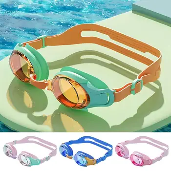 1PCS Vaikų Plaukimo Akiniai Anti Rūko UV Apsauga HD plaukimo Akiniai Vaikams Vaikščioti Amžius 3 iki 10 Metų Berniukai ir Mergaitės