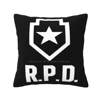2 : Remake Rpd Logotipą, Miegamojo, Biuro Apkabinti Užvalkalas Reimagined Rpd Logotipą 2 Policijos Leonas Claire Zombie Biologinio Pavojaus Re2 Skydas