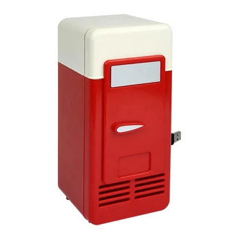 5V USB Elektros Šaldytuvas Daugiafunkcinis Klasikinis Praktinių Patvarus Mini Automobilių Gėrimų Aušinimo Šaldytuvas Namuose Iškylą