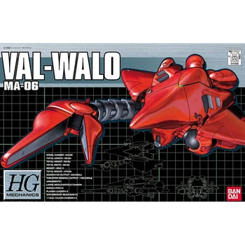Bandai HG Val-Walo Ma-06 Montavimas Modelio Papuošalus Pav Rinkti Gundam Statybos Žaislai Darbalaukio Dekoracija Dovanos