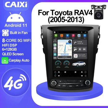 CAIXI Toyota RAV4 Rav 4 2005-2013 2Din Android 11 Automobilių Radijo Multimedia Vaizdo Grotuvas, Navigacija Stereo Carplay Galvos Vienetas 9.7