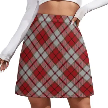 Cameron Žarna Kryžiaus Languotas Raštas Mini Sijonas naktinio klubo aprangą moterų sijonai tendencija 2023