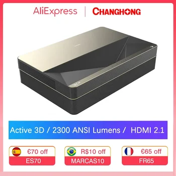 Changhong B8U Lazerinis Projektorius 4K 3D Namų Kinu su Android 11.0 TV 