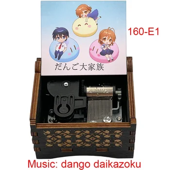 Dango Daikazoku Medinė muzikinė Dėžutė likviduoti Judėjimo Muzikos Tema Gimtadienio qute Dovana Draugei berniukai mergaitės žaislas