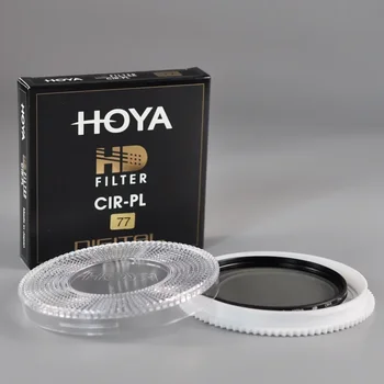 Hoya HD CPL Filtras 67 72 77mm 82mm Apskrito Poliarizaciniai hoya HD CIRPL Slim poliarizuotos šviesos reguliatorius Fotoaparato Objektyvą