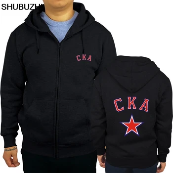 KHL CKA rusijos ledo Ritulio komandos logo hoody Animacinių filmų hoodies vyrų Unisex Naujas Mados palaidinukė Prarasti Dydis viršuje bliuzono sbz394
