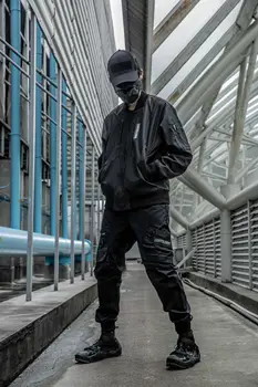 Lengvasis bombonešis Striukė techwear darkwear ninjawear futuristinis aestethic streetstyle