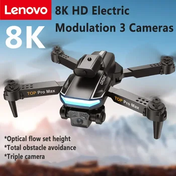Lenovo P18 Drone 8K Professinal Su Trimis Kamera Plataus Kampo Optinis Srauto Lokalizacijos Keturių krypčių Kliūčių Vengimo Quadcopter