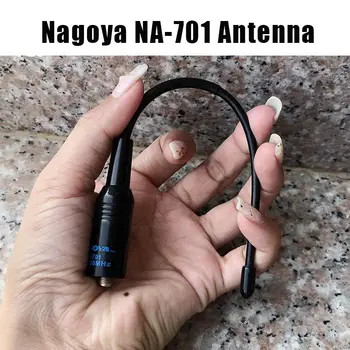 Nagojos NA-701 SMA-Moterų Baofeng Antena UHF VHF Dual Band 