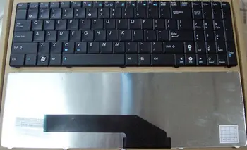 Nauja, JAV Black nešiojamojo kompiuterio klaviatūros ASUS K70 K70A K70AB K70AC K70AD K70AE K70AF K70I K70IC K70ID K70IJ K70IL K70IO