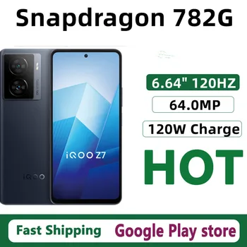 Originalus Vivo Iqoo Z7 Mobiliojo Telefono Snapdragon 782G 