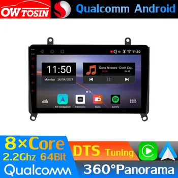 Qualcomm 8Core Android Automobilio Multimedijos Toyota HiAce GranAce Granvia H300 2019-2021 360 Kamera, Radijo, GPS CarPlay HIFI HDMI DSP