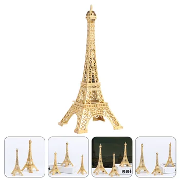 Senovinių Namų Dekoro Paryžiaus Bokšto Modelis Gimtadienio Dekoracija Mergina Retro Eifelio Puošia