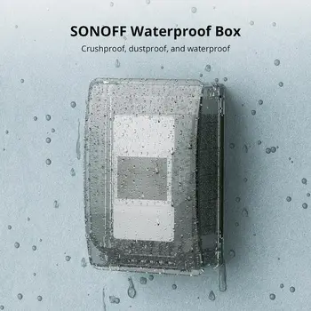 SONOFF Vandeniui Lauke R2 atsparus Vandeniui Apvalkalas: kabelių Paskirstymo Dėžutės, Suderinamą su PAGRINDINIO/TH Elite/POW Elite/NSPanel Pro/M5/TX Serija