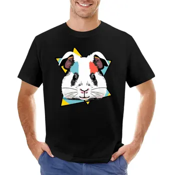 Spalvingos Mielos jūrų Kiaulytės 4 T-Marškinėliai trumpomis rankovėmis kawaii drabužius greitai džiovinimo t-shirt mens grafinis t-shirts hip-hop