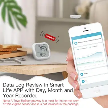 Tuya Smart App Nuotolinio Valdymo Patalpų Oras Stotis Namų Smart Home 