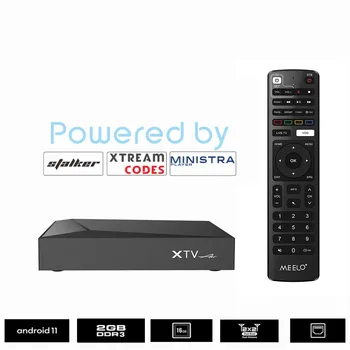 XTREAM KODAI Naujas Smart TV Box XTV Oro STALKER Iššifruoti Android 11 2.4 G/5G WIFI Amlogic S905W2