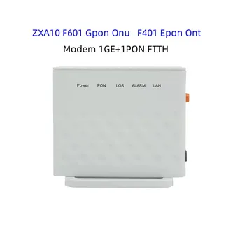 ZTE ZXA10 F601 Gpon Onu F401 Epon Ont 1GE FTTH Belaidžio LAN UPC 3.0 ar 4.0 Namų Tinklo Prietaise, FTTH Lengva naudoti Maršrutizatorių